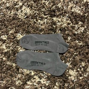 Dark Grey Essentials Fear Of God Socks